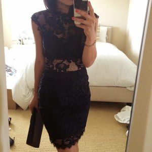 Dolce Vita Iman Black Lace Dress XS